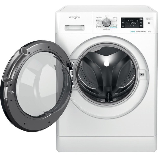 Пералня Whirlpool FFB 8458 BV EE , 1400 об./мин., 8.00 kg, B , Бял - Whirlpool