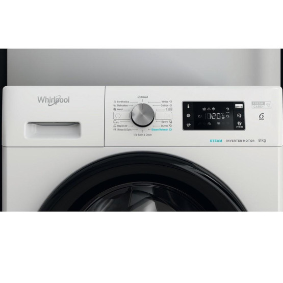 Пералня Whirlpool FFB 8458 BV EE , 1400 об./мин., 8.00 kg, B , Бял - Whirlpool