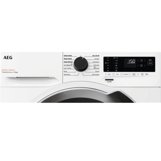 Пералня AEG LF5Z41BE , 10.00 kg, 1400 об./мин., A , Бял