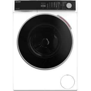 Пералня със сушилня Sharp ES-NDL914CWA/D , 1400 об./мин., 6 kg, 9.00 kg, A , D , Бял
