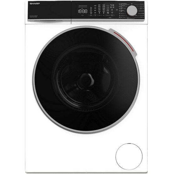 Пералня със сушилня Sharp ES-NDL914CWA/D , 1400 об./мин., 6 kg, 9.00 kg, A , D , Бял