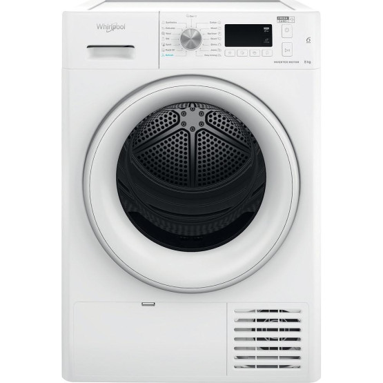 Сушилня Whirlpool FFT M11 8X3BY EE , 8 kg, A+++ , Бял - Whirlpool