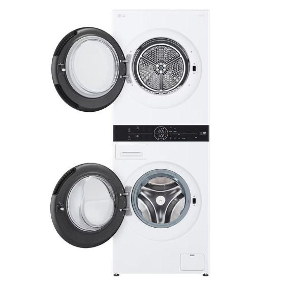 Пералня със сушилня LG WashTower WT1210WWF , 10 kg, 12.00 kg, 1400 об./мин., A , A+++ , Бял