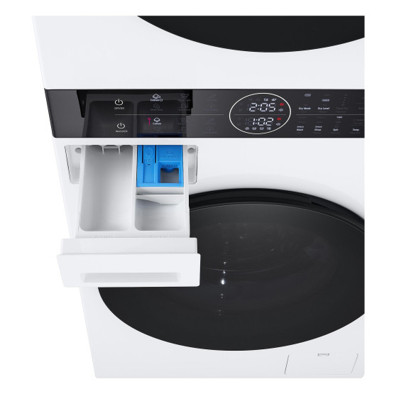 Пералня със сушилня LG WashTower WT1210WWF , 10 kg, 12.00 kg, 1400 об./мин., A , A+++ , Бял