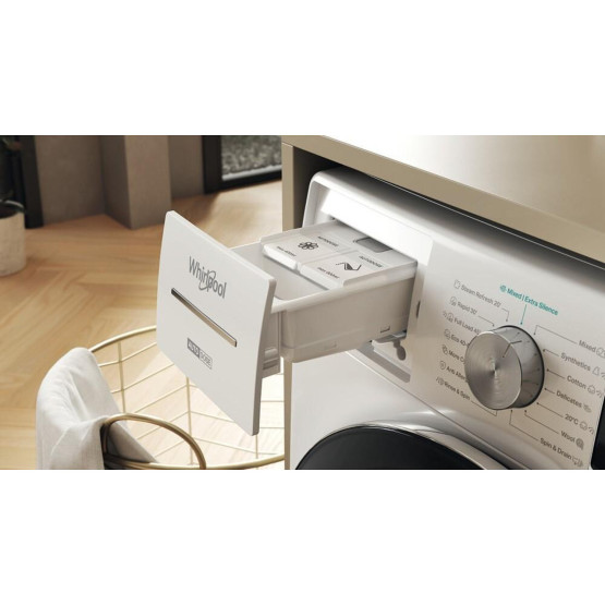 Пералня Whirlpool W8X 89AD SILENCE EE , 1400 об./мин., 8.00 kg, A , Бял