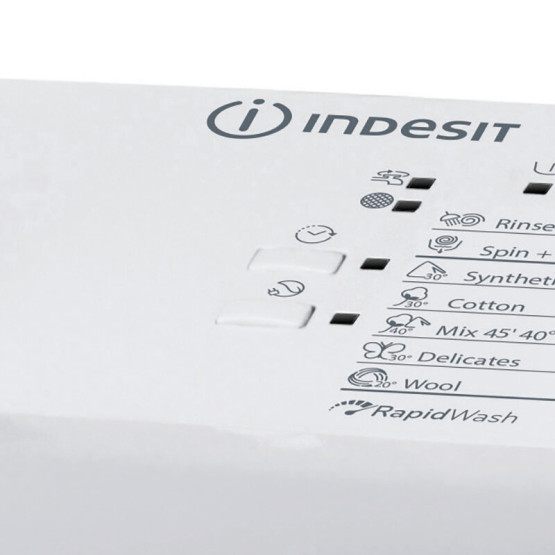 Пералня Indesit BTW L50300 EU/N , 1000 об./мин., 5.00 kg, D , Бял - Indesit