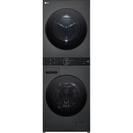 Пералня със сушилня LG WashTower WT1210BBF , 1400 об./мин., 12.00 kg, 10 kg, A , Черен , A+++