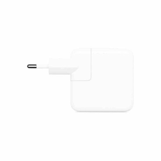 Зарядно 220V Apple Wall Charger Apple, 30W, 3A, 1 x USB-C - Бяло, MW2G3ZM/A
