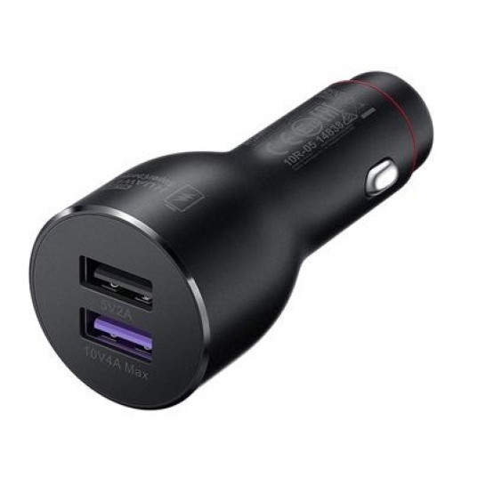 Зарядно устройство HUAWEI SuperCharge CP37, 40W, Черен
