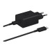Зарядно 220V Samsung Super Fast Charging 45W USB -C с кабел Type C Travel Charger - Черно, EP-T4510XBE