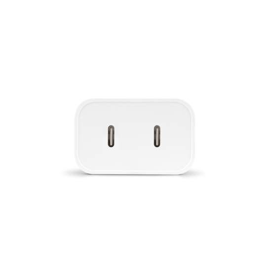 Адаптер ttec SmartCharger Duo PD 40W Travel Charger USB-C + USB-C - Бял