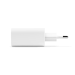 Адаптер ttec SmartCharger Duo PD 40W Travel Charger USB-C + USB-C - Бял