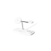 Безжично Wireless зарядно ttec AirCharger Trio Pro Qi2/MagSafe 15W 3in1 iPhone + Apple Watch + AirPods Wireless Fast Charging Stand - Бяло