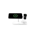 Безжично Wireless зарядно ttec AirCharger Trio Pro Qi2/MagSafe 15W 3in1 iPhone + Apple Watch + AirPods Wireless Fast Charging Stand - Бяло