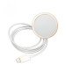 Гръб Guess 4G MagSafe Compatible Case + Зарядно Wireless Charger за iPhone 14 Prо - Син