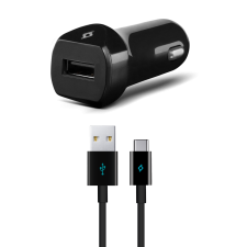 Зарядно за кола 12V SpeedCharger USB In-Car Charger, 2.1A, incl. Type C Cable - Черно