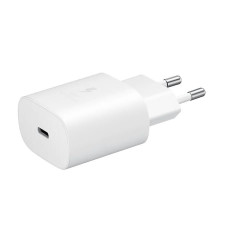 Зарядно 220V Samsung Quickcharge 25W USB -C с кабел Type C Travel Charger - Бяло, EP-TA800XWE