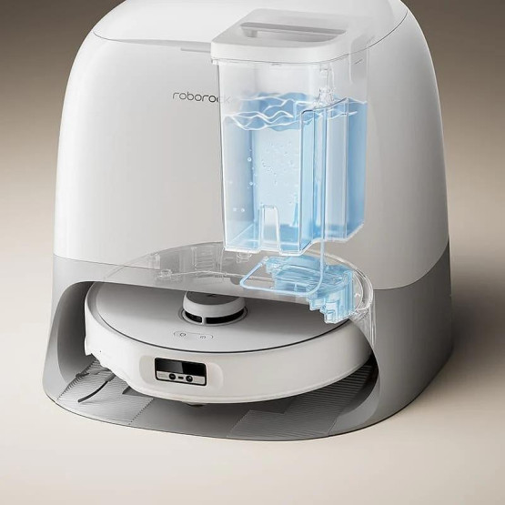 Прахосмукачка робот Roborock Q Revo Curv White