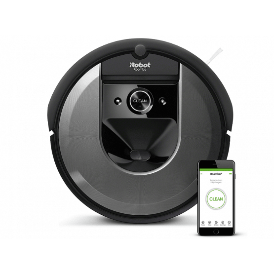 Прахосмукачка робот IRobot ROOMBA i7 Medium Silver (7150)