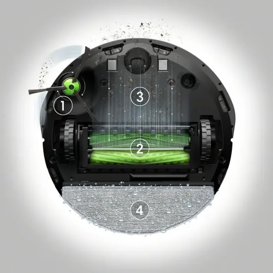 Прахосмукачка робот IRobot ROOMBA Combo i8+ (8578)