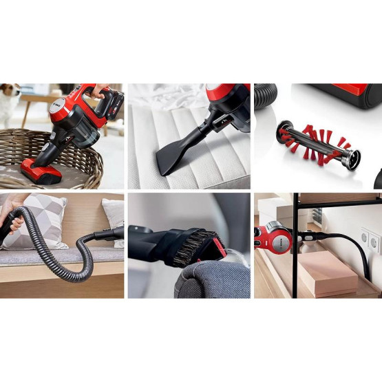 Вертикална прахосмукачка Bosch BCS711PET Unlimited 7 , С контейнер - Bosch