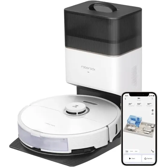 Прахосмукачка робот Roborock S8+ White Dock