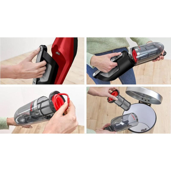 Вертикална прахосмукачка Bosch BBH3ZOO28 Flexxo , С контейнер - Bosch