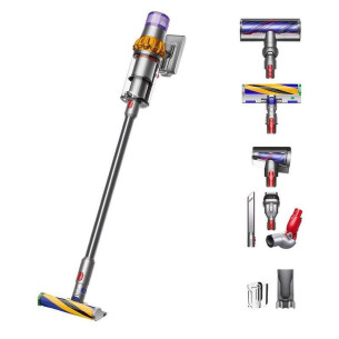 Вертикална прахосмукачка Dyson V15 Detect Absolute SV22 EU (394451-01) , С контейнер - Dyson