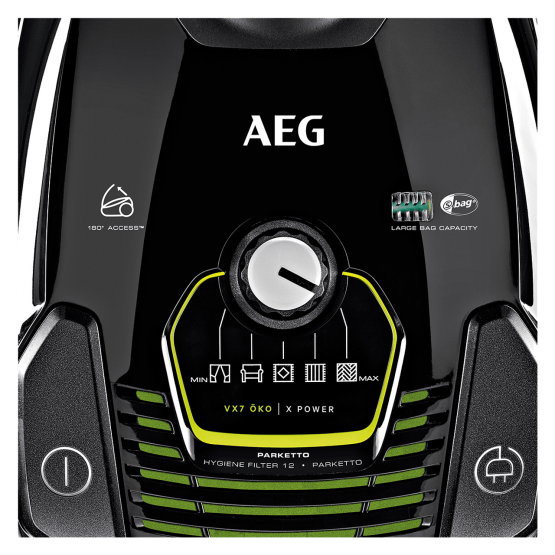 Прахосмукачка AEG VX7-2-OKOX , С торбичка - AEG