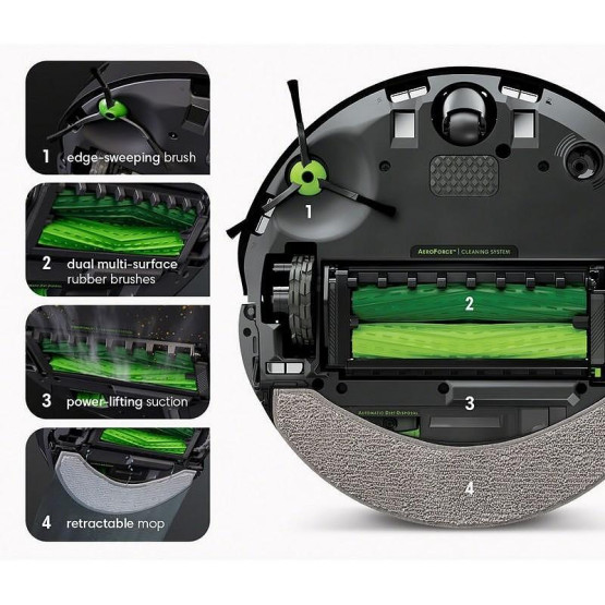 Прахосмукачка робот IRobot ROOMBA Combo J7+