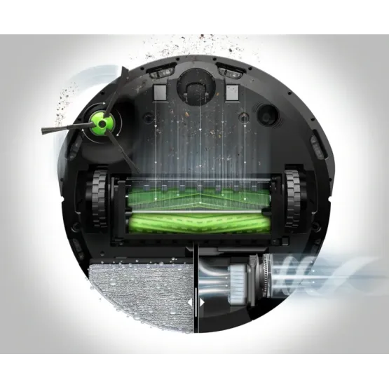 Прахосмукачка робот IRobot ROOMBA Combo i8 Black (8178)
