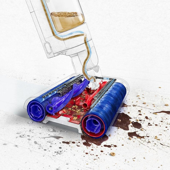 Вертикална прахосмукачка за сухo и мокро почистване Dyson WashG1 WR01 Bk/Pu (486236-01)