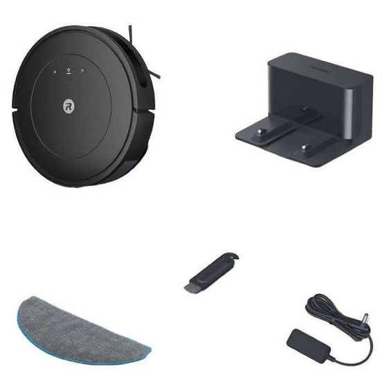 Прахосмукачка робот IRobot Roomba Combo Essential Black (Y011040)