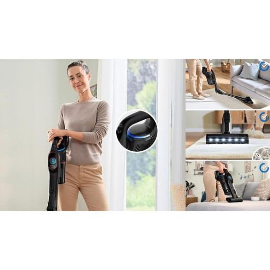 Вертикална прахосмукачка Bosch BCS1051POW Unlimited 10 Pro Power