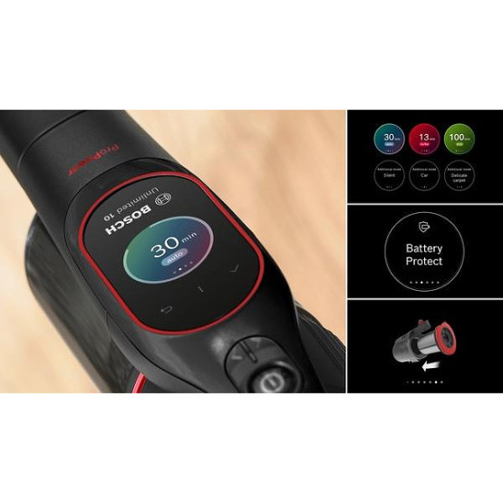 Вертикална прахосмукачка Bosch BCS1051POW Unlimited 10 Pro Power