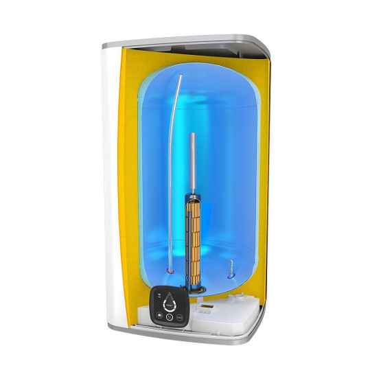 Бойлер Atlantic CUBE 100L 2.4 KW WI-FI СИВ (861340) , Вертикален , 2.4 , 100 , B