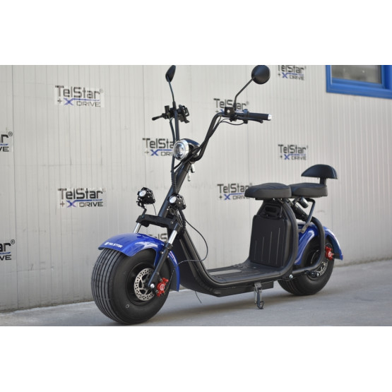 Електрически скутер BIG CITY HARLEY X7 ULTRA 1500W 60V 13Ah с LED фарове