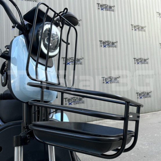 Електрическа триколка 2+1 750.1 ТИП VESPA STYLE с диференциал Нов модел
