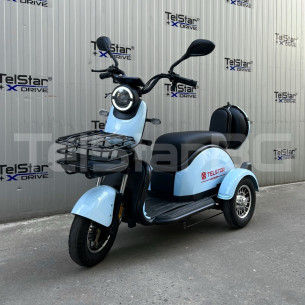 Електрическа триколка 2+1 750.1 ТИП VESPA STYLE с диференциал Нов модел