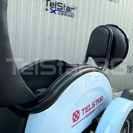 Електрическа триколка 2+1 750.1 ТИП VESPA STYLE с диференциал Нов модел