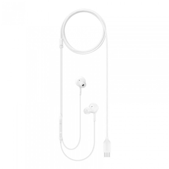 Оригинални слушалки Samsung Type C Stereo HF - Бели, EO-IC100BWE