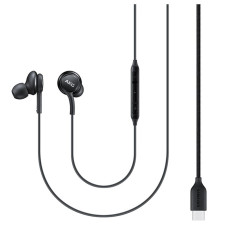 Оригинални слушалки Samsung Type C Stereo HF - Черни, EO-IC100BBE