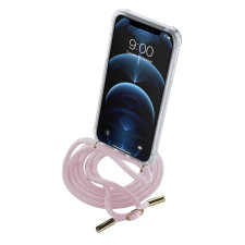 Калъф връзка за врат за iPhone 12 Pro Max, Розов