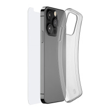 Пакет за iPhone 13 Pro - прозрачен калъф + протектор