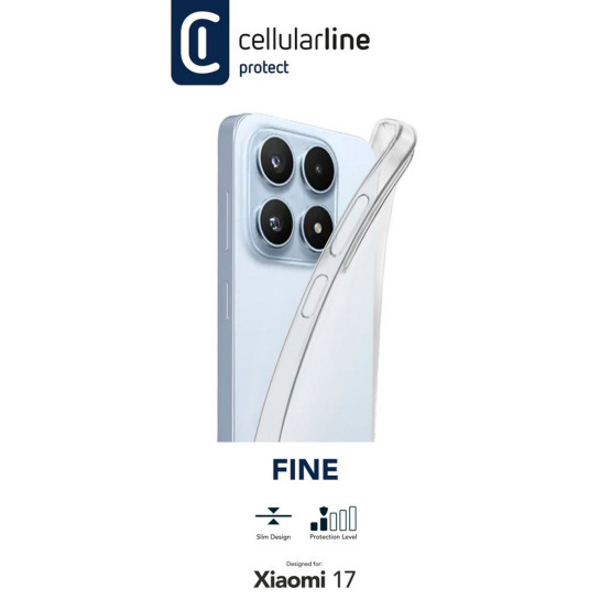 Прозрачен калъф Fine за XIAOMI 17