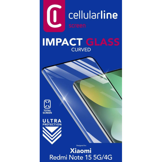 Закален извит 3D протектор за Xiaomi Redmi Note 15 4G/5G