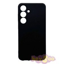 Силиконов калъф Forever за Samsung Galaxy S25 черен