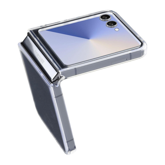Прозрачен калъф Impact за Samsung Galaxy Z Flip 7 – силиконов, удароус