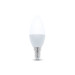 LED крушка свещ E14 C37 6W 480 LM 3000K топло бяло 230V