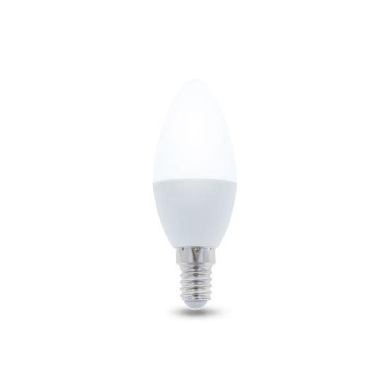 LED крушка свещ E14 C37 6W 480 LM 4500K неутрално бяло 230V